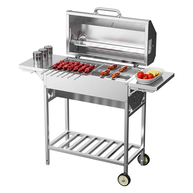 Cooking Outdoor Camping - Outdoor Stainless Steel Butterfly BBQ Grill