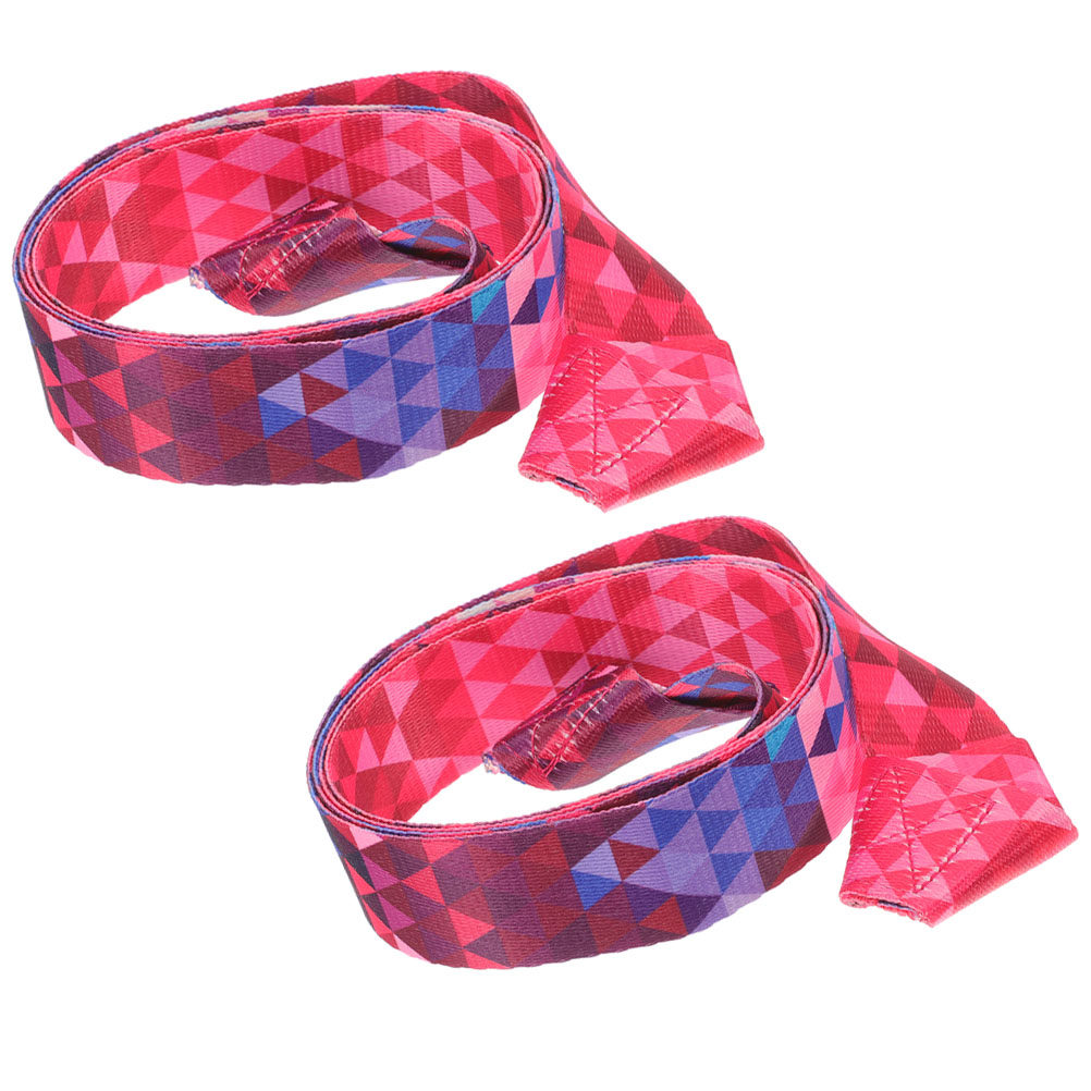 Outdoor Camping Rocker - 2Pcs Cotton Yoga Mat Strap Adjustable