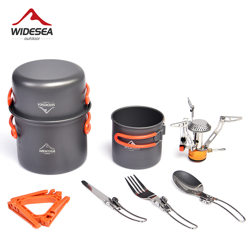 Outdoor Camping Dining Set - Widesea Camping Cookware Set Outdoor Tableware