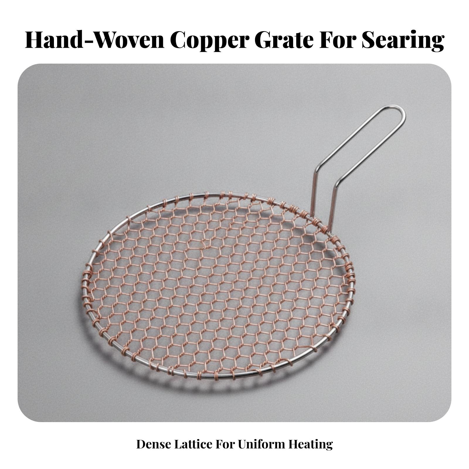 Portable Copper Mesh Round Gri - огляд і ціна Cooking Outdoor Camping