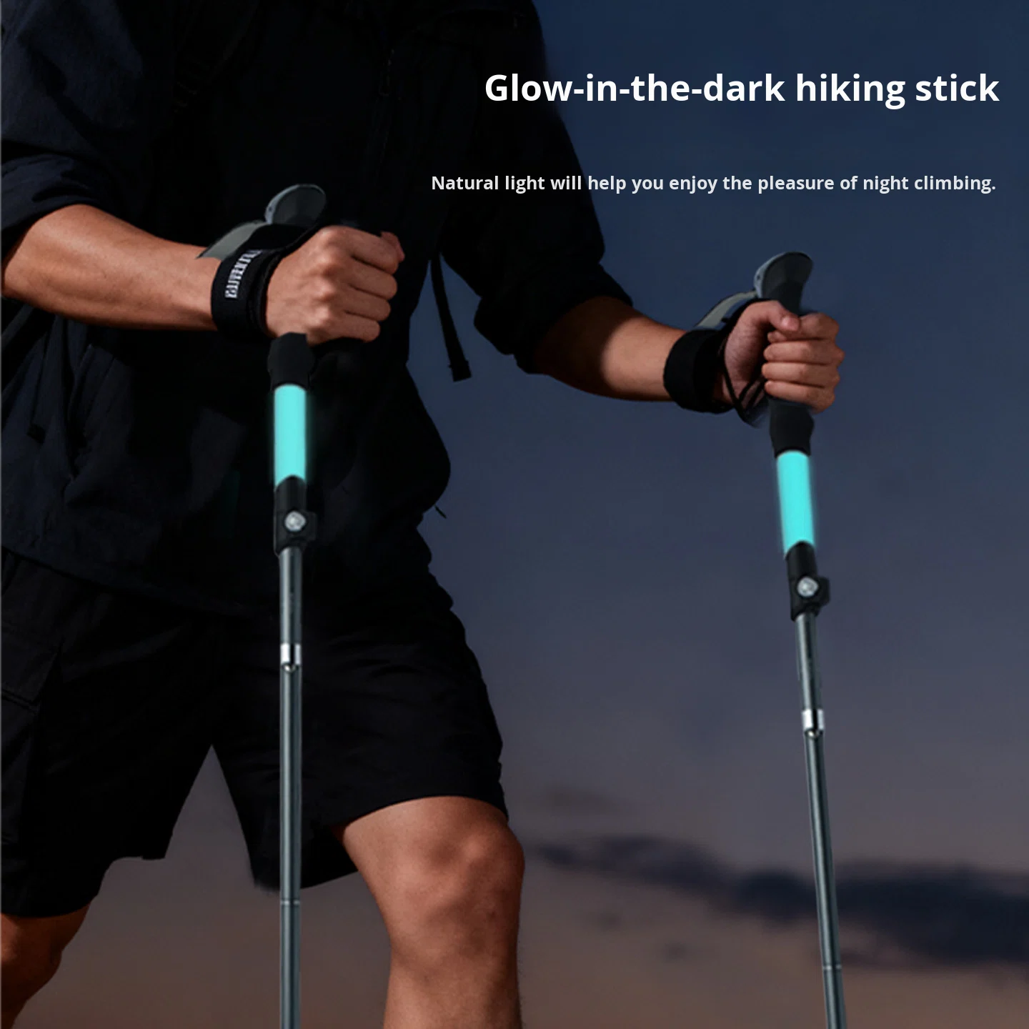 Luminous Hiking Stick Glowing  - огляд і ціна Trekking Poles