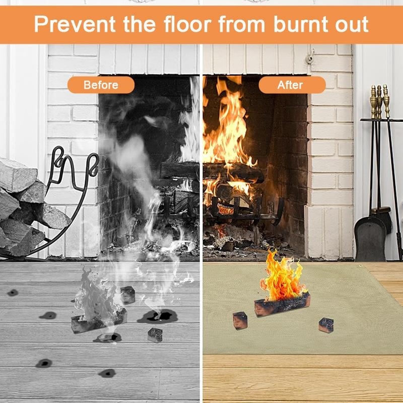 Camping Fireproof Mat Heat Res - огляд і ціна Outdoor Camping Mat