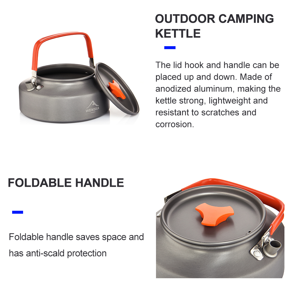 Widesea 1.1L 2L1.5L Camping Wa - огляд і ціна Outdoor Camping Dining Set