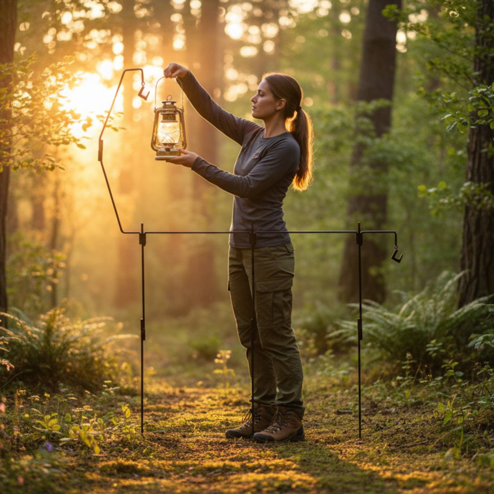 Camping Lantern Stand Detachab - огляд і ціна Outdoor Camping Kitchen