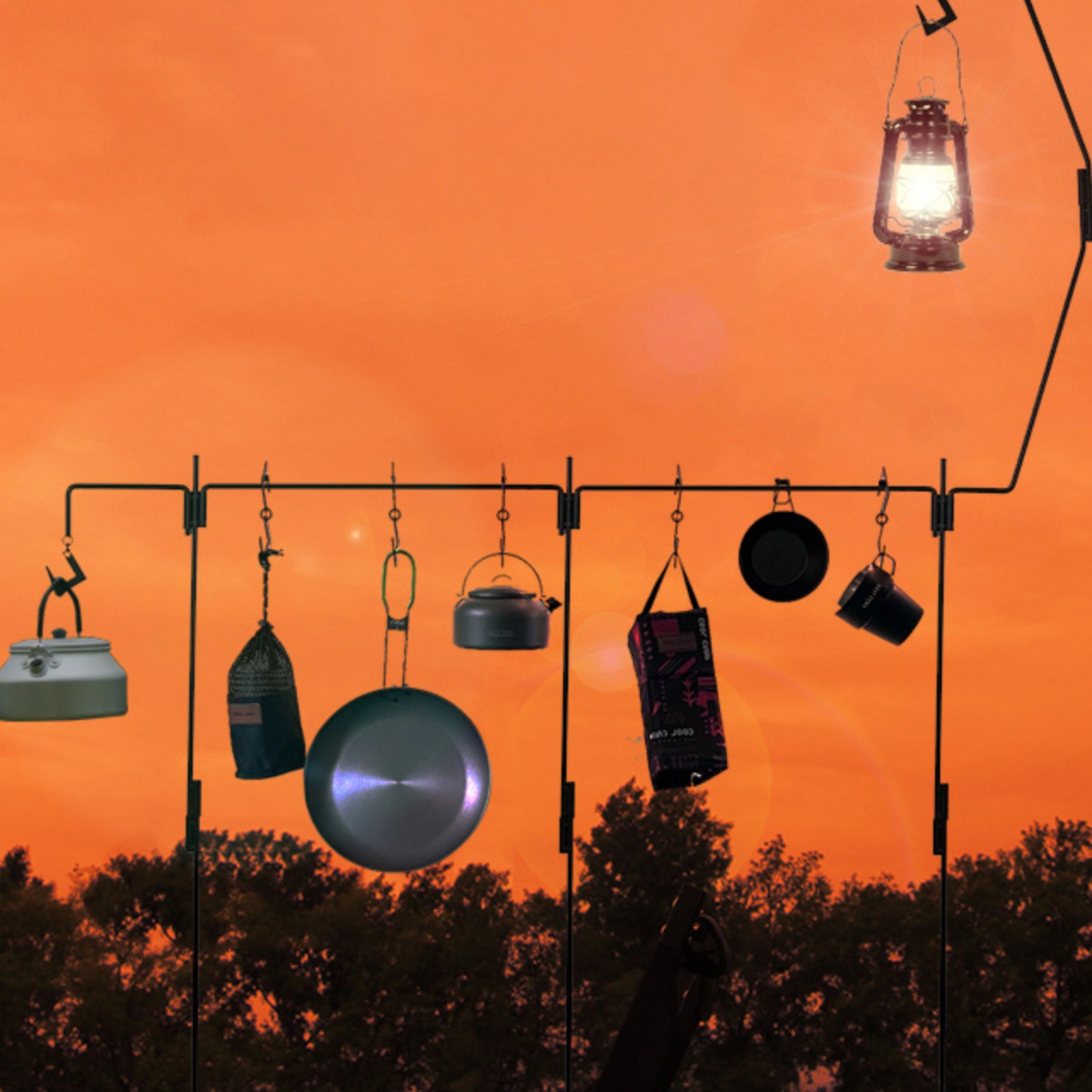 Camping Lantern Stand Detachab - огляд і ціна Outdoor Camping Kitchen