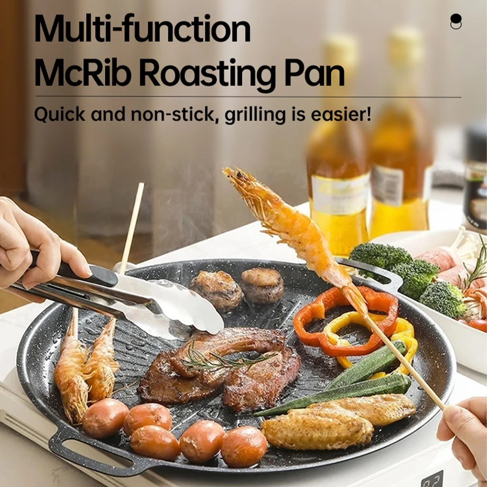 34CM Outdoor BBQ Grill Pan Non - огляд і ціна Outdoor Camping Kitchen