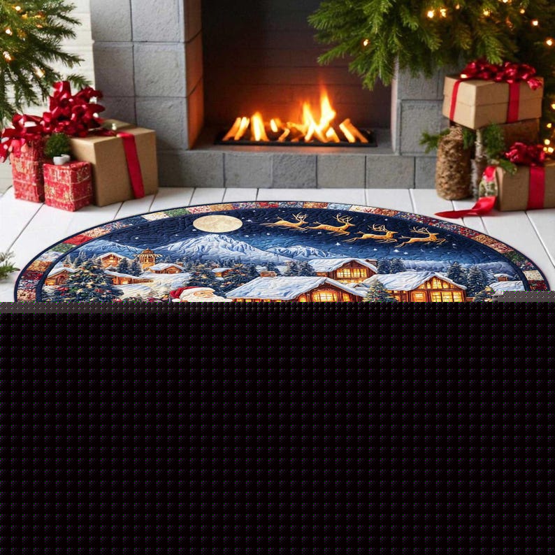 Santa Sleigh Christmas Round D - огляд і ціна Outdoor Camping Ideas For Adults