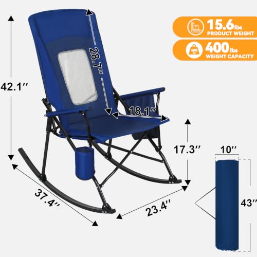 2 Pack Folding Rocking Camping - огляд і ціна Outdoor Camping Rocker
