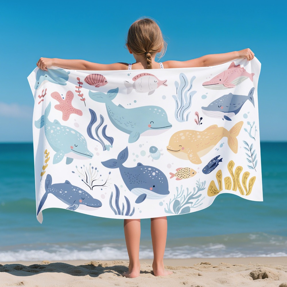 Cartoon Pattern Beach Towel Ki - огляд і ціна Outdoor Camping Mat