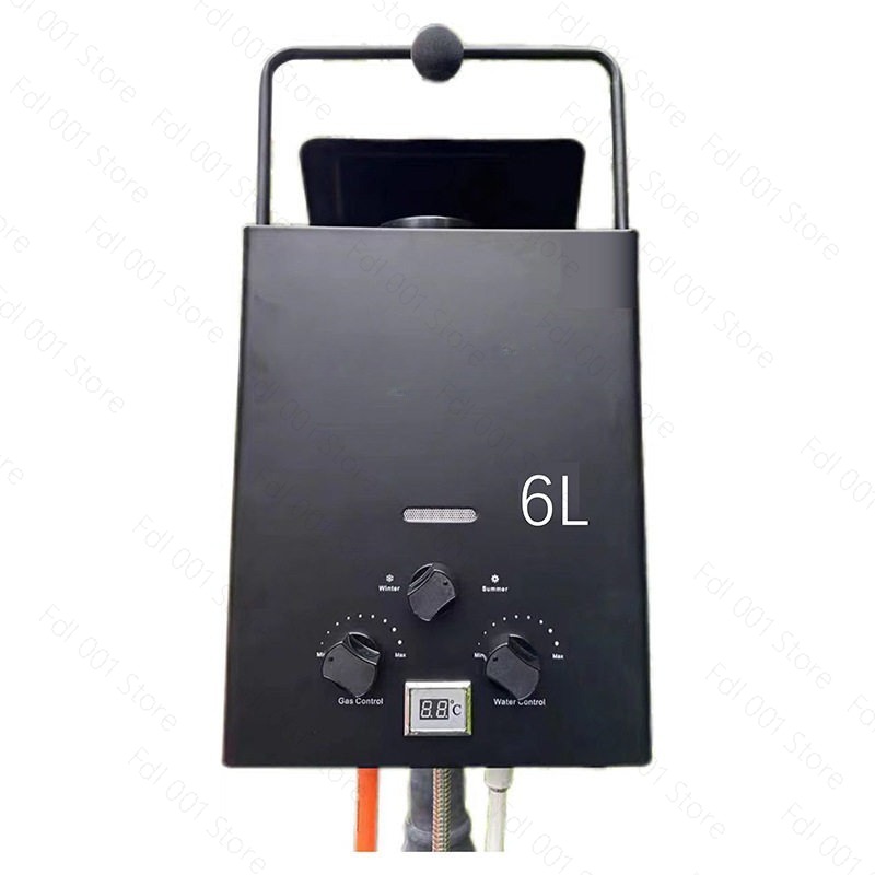 6L Portable Tankless Gas Water - огляд і ціна Outdoor Camping Gas Heater
