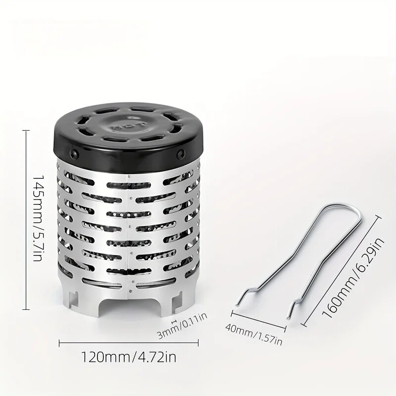 Stainless Steel Heating Cover  - огляд і ціна Outdoor Camping Gas Heater