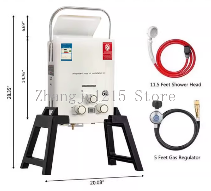 Propane LPG  Gas Tankless Wate - огляд і ціна Outdoor Camping Gas Heater