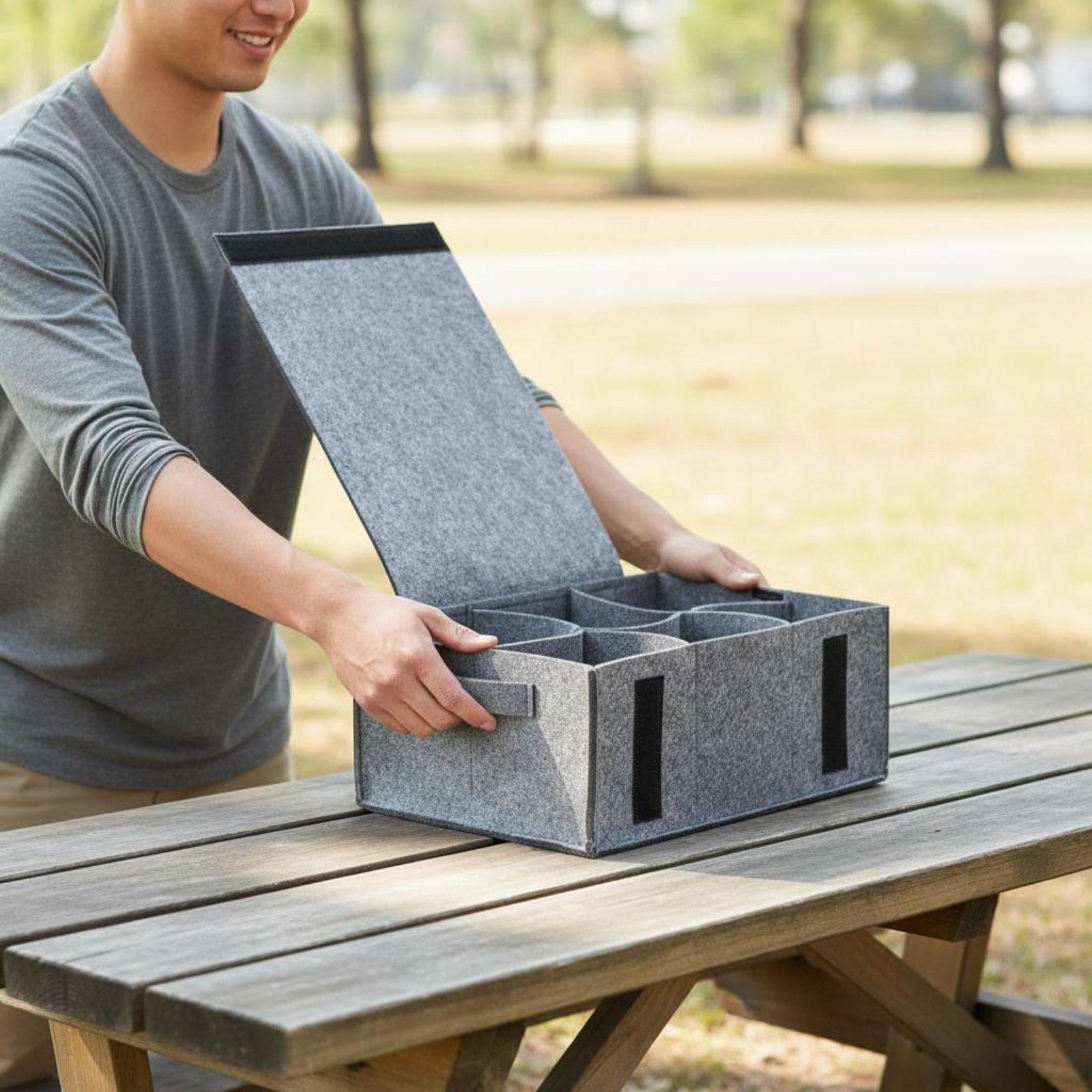 Household Felt Storage Pouch P - огляд і ціна Outdoor Camping Kitchen