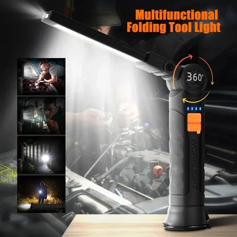 Portable COB LED Flashlight US - огляд і ціна Outdoor Camping Glamping