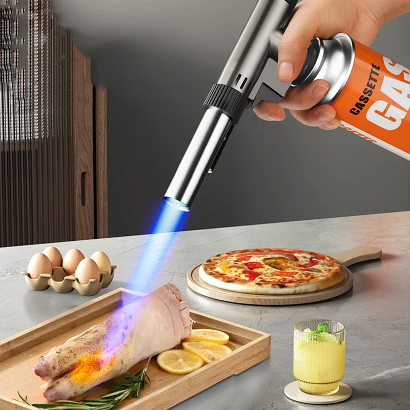 Metal Gas Burner Torch Flame G - огляд і ціна Fire Starter Flint