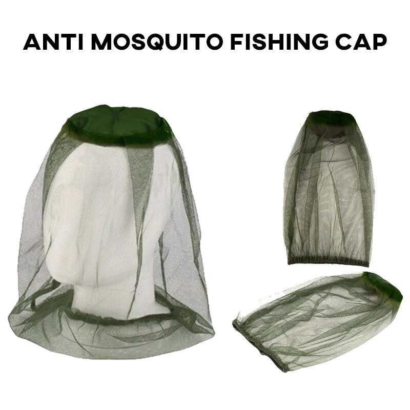 Anti Mosquito Fishing Cap 1pc  - огляд і ціна Outdoor Camping Bug Zapper