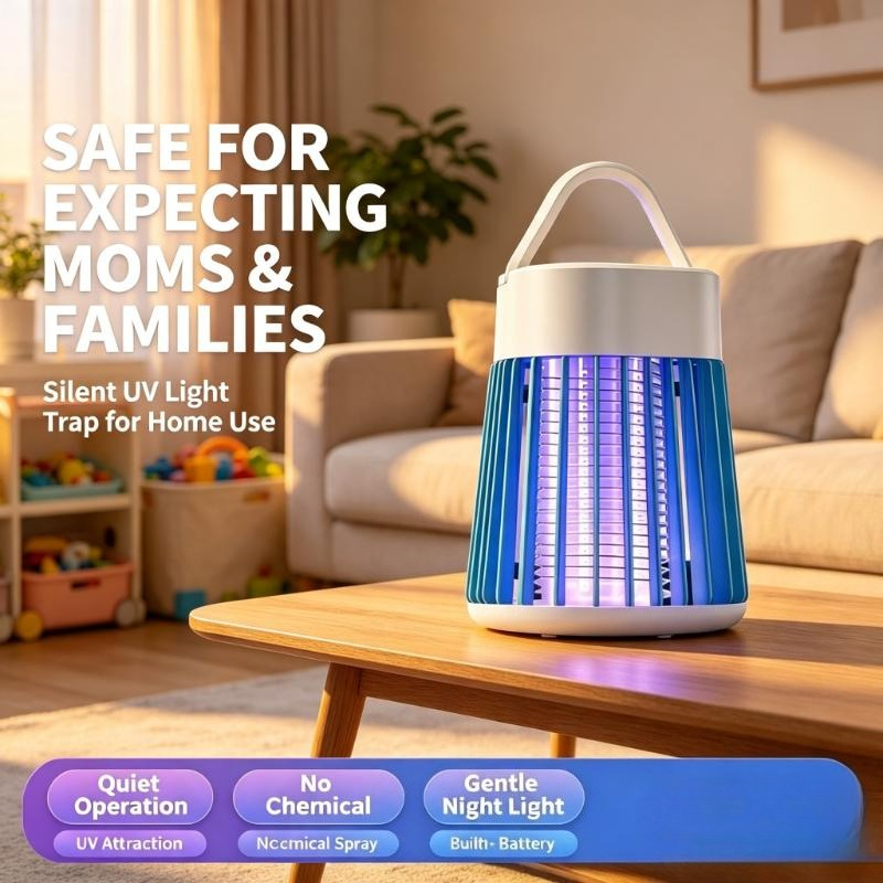 Portable Mosquito Killer Lamp  - огляд і ціна Outdoor Camping Bug Zapper