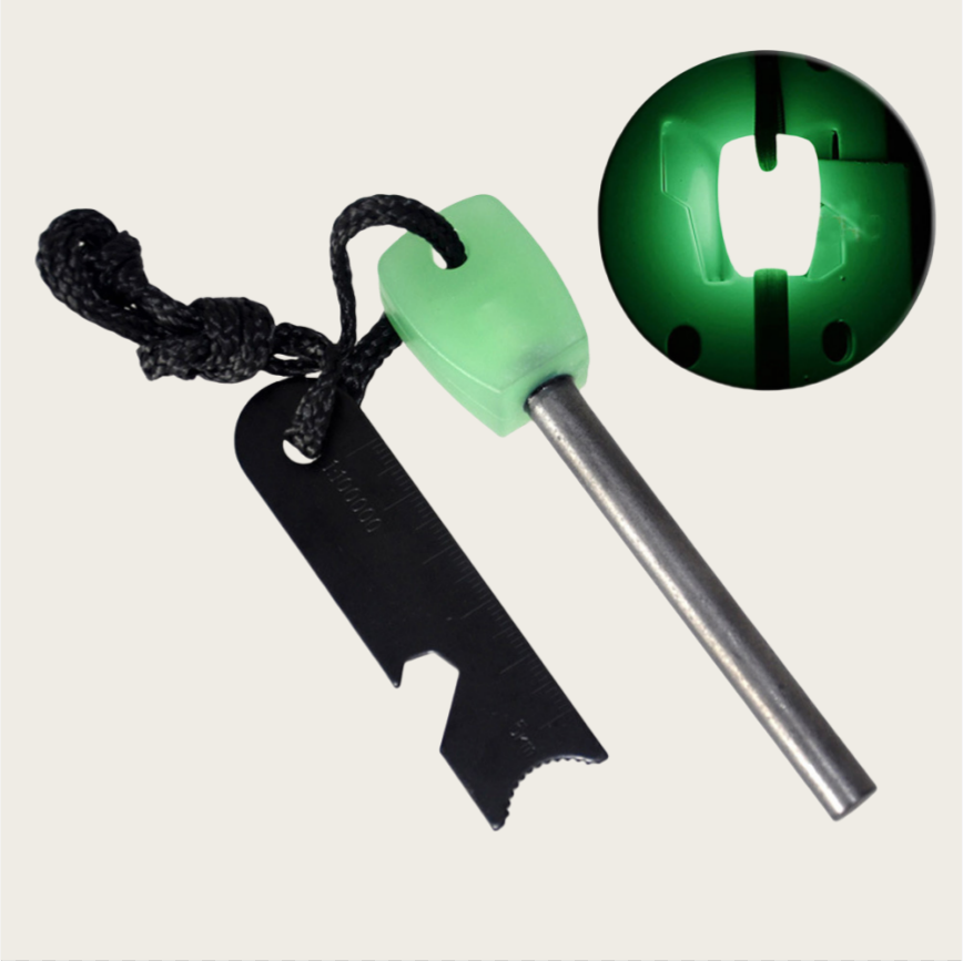 Bushcraft Outdoor Luminous Lar - огляд і ціна Fire Starter Flint