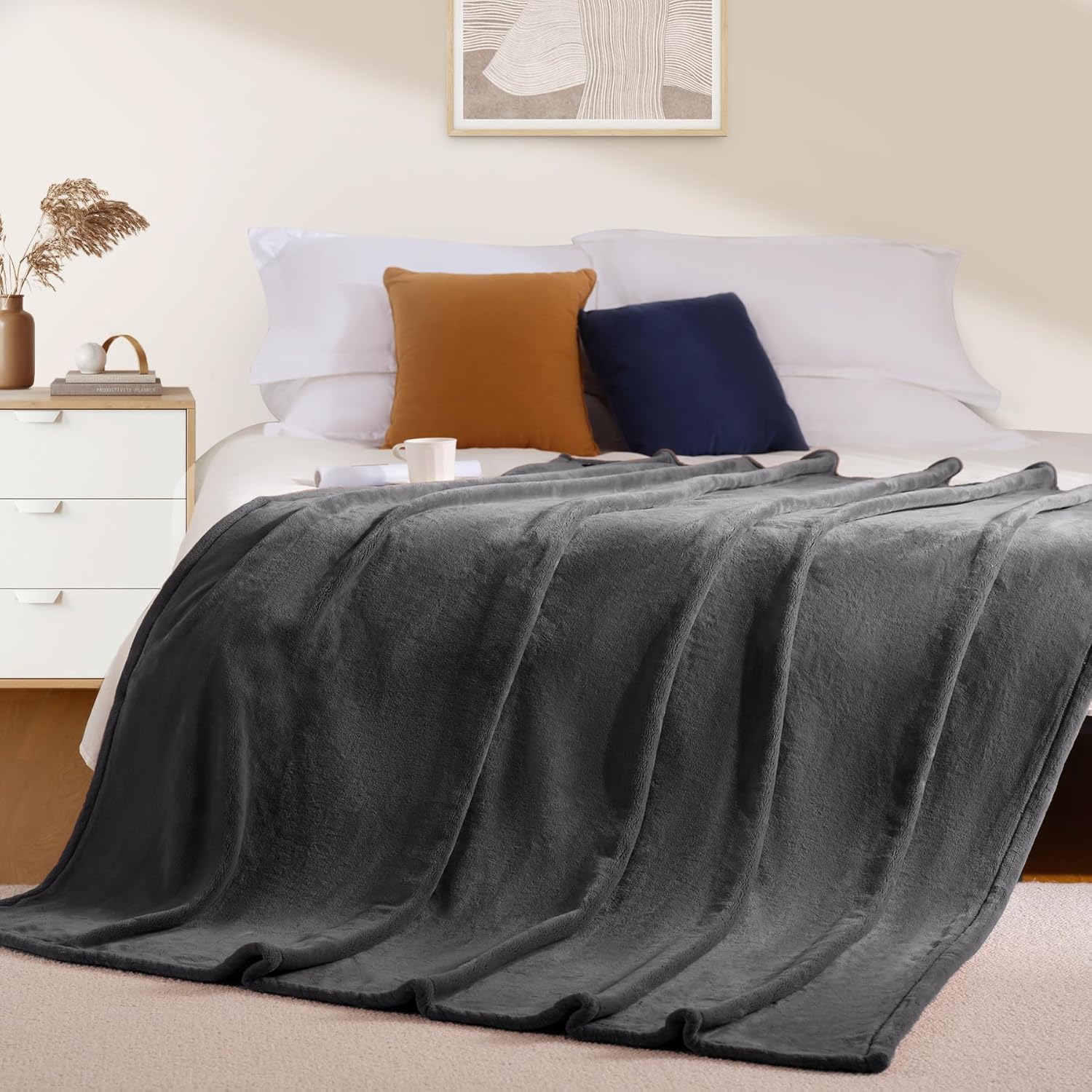 Fleece Blanket Grey Lightweigh - огляд і ціна Outdoor Camping Movies