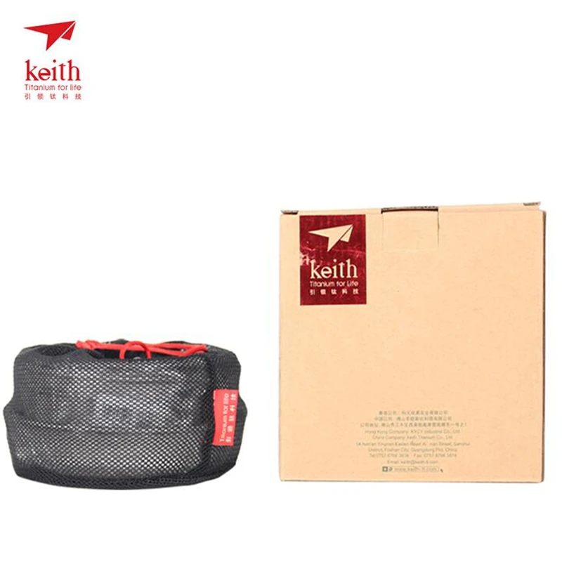 Keith 3PCS Titanium Cookware P - огляд і ціна Outdoor Camping Essentials