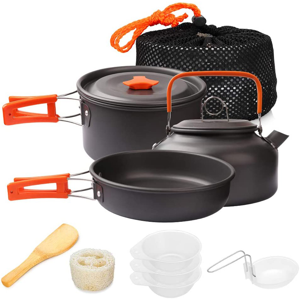 1pcs/1set Camping Cookware Kit - огляд і ціна Outdoor Camping Dining Set