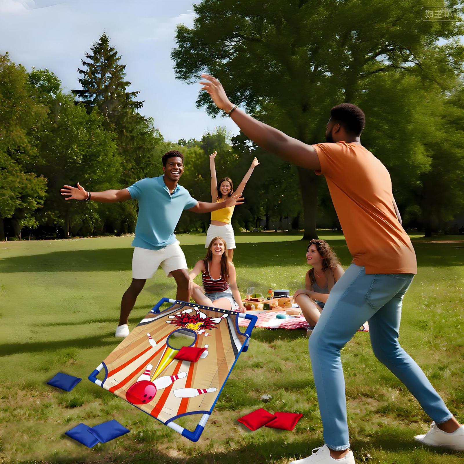 Bean Bag Toss Game For Kids In - огляд і ціна Outdoor Camping Games For Adults