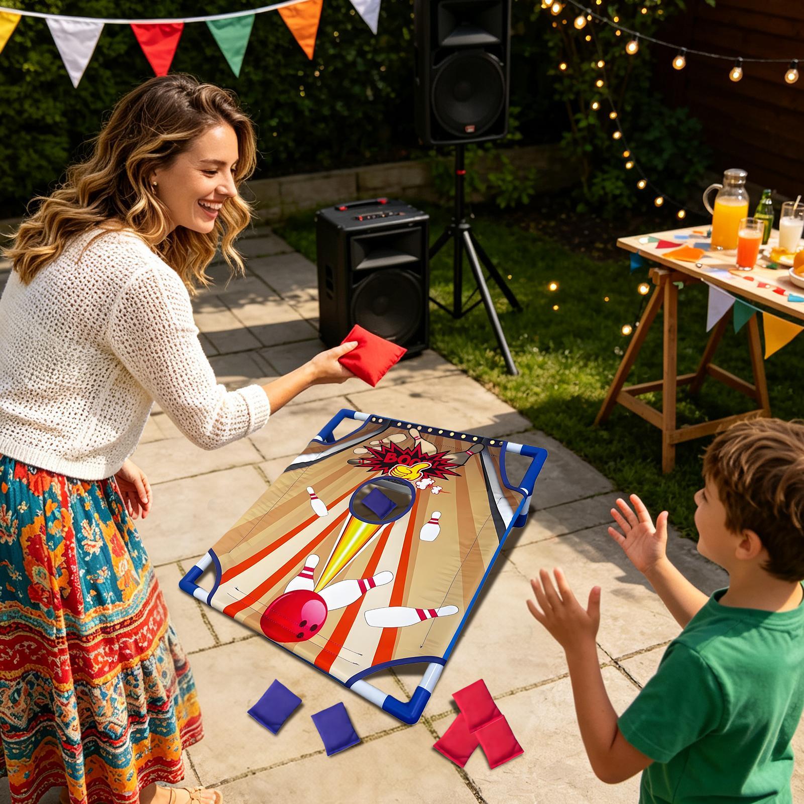 Bean Bag Toss Game For Kids In - огляд і ціна Outdoor Camping Games For Adults