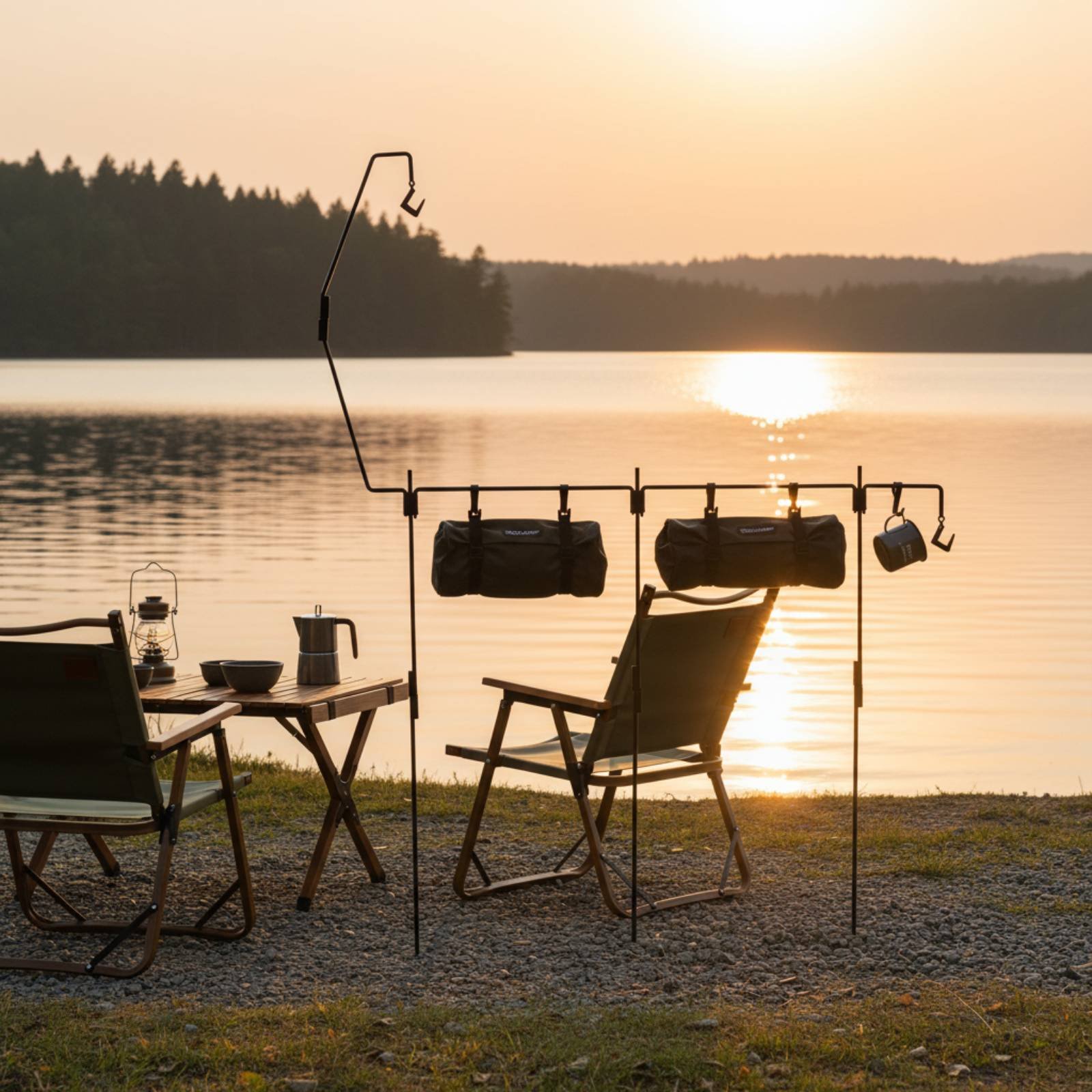 Camping Lantern Stand Easy to  - огляд і ціна Outdoor Camping Kitchen