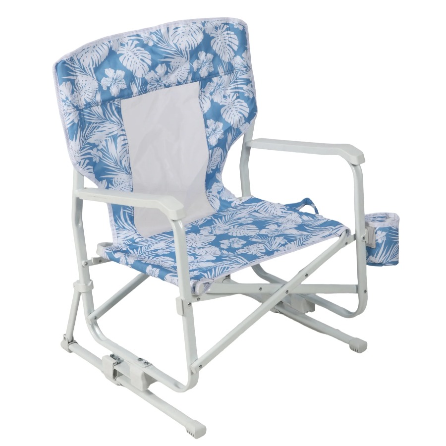 Mainstays Blue Low‑Sitting Bea - огляд і ціна Outdoor Camping Rocker