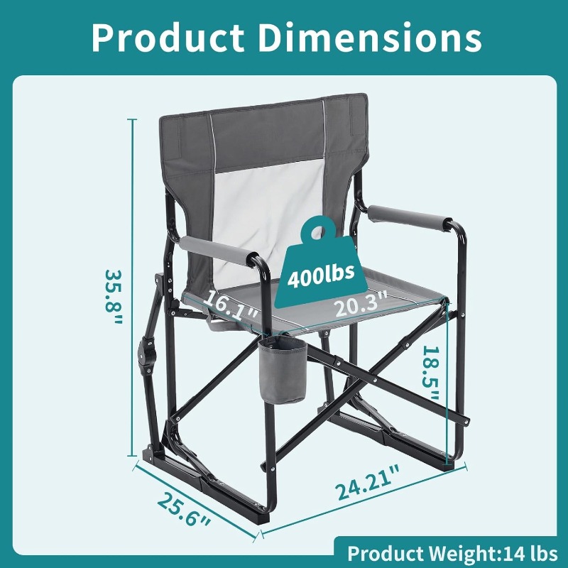 Outdoor Freestyle Rocker Campi - огляд і ціна Outdoor Camping Rocker