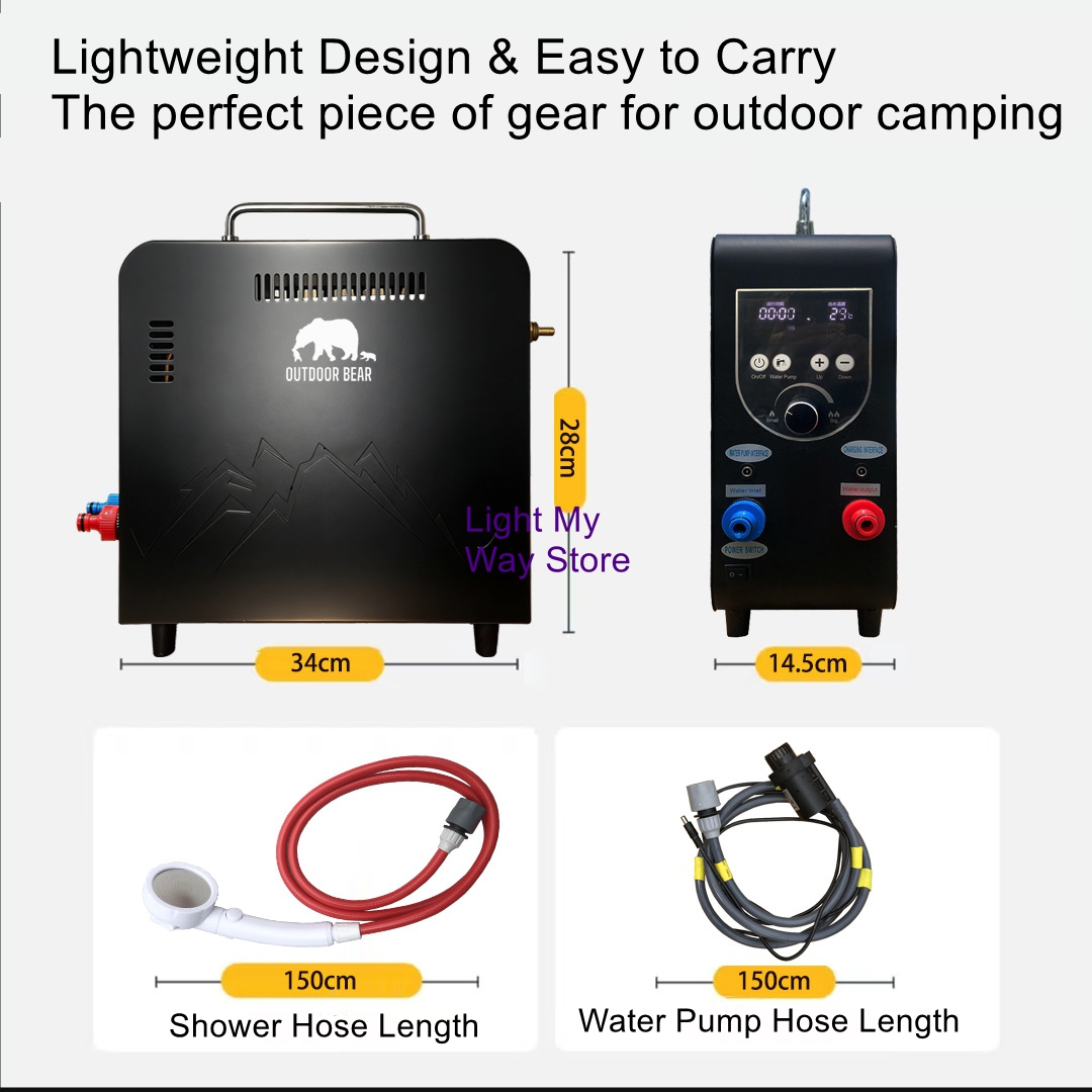 Outdoor Portable Gas Water Hea - огляд і ціна Outdoor Camping Gas Heater