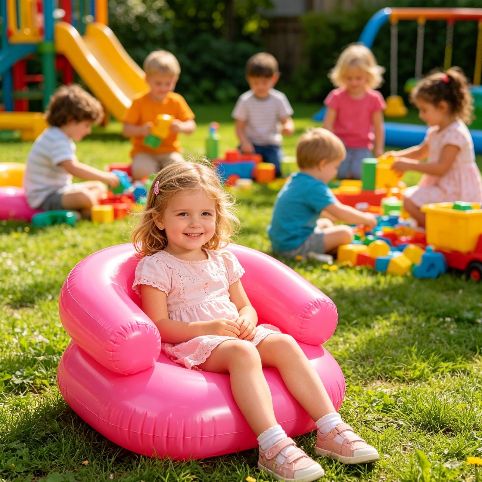 Inflatable Lounge Chair Portab - огляд і ціна Outdoor Camping Movies