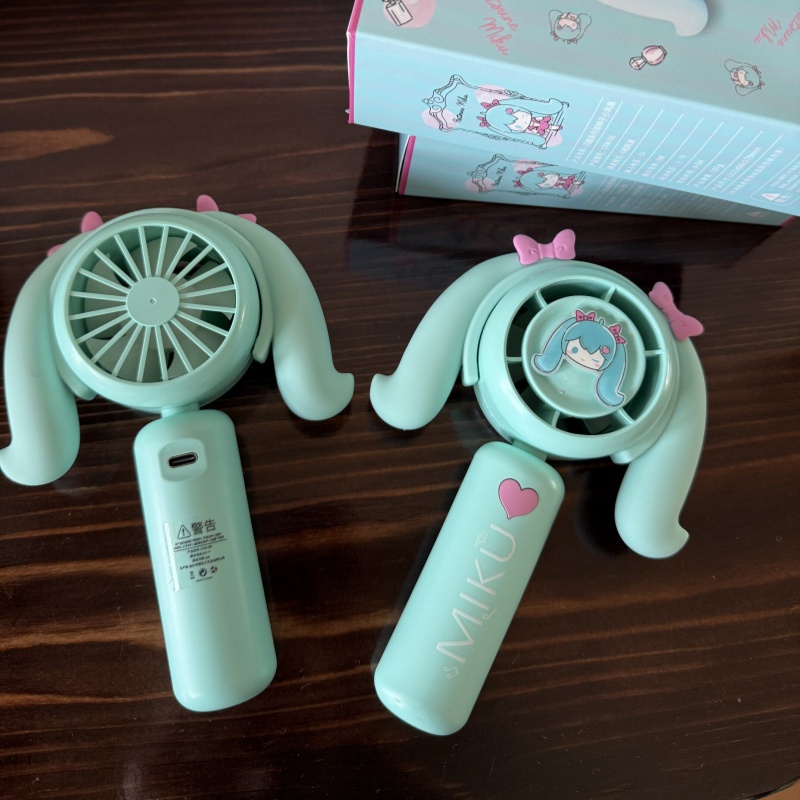 Hatsune Miku Mini Handheld Fan - огляд і ціна Outdoor Camping Movies