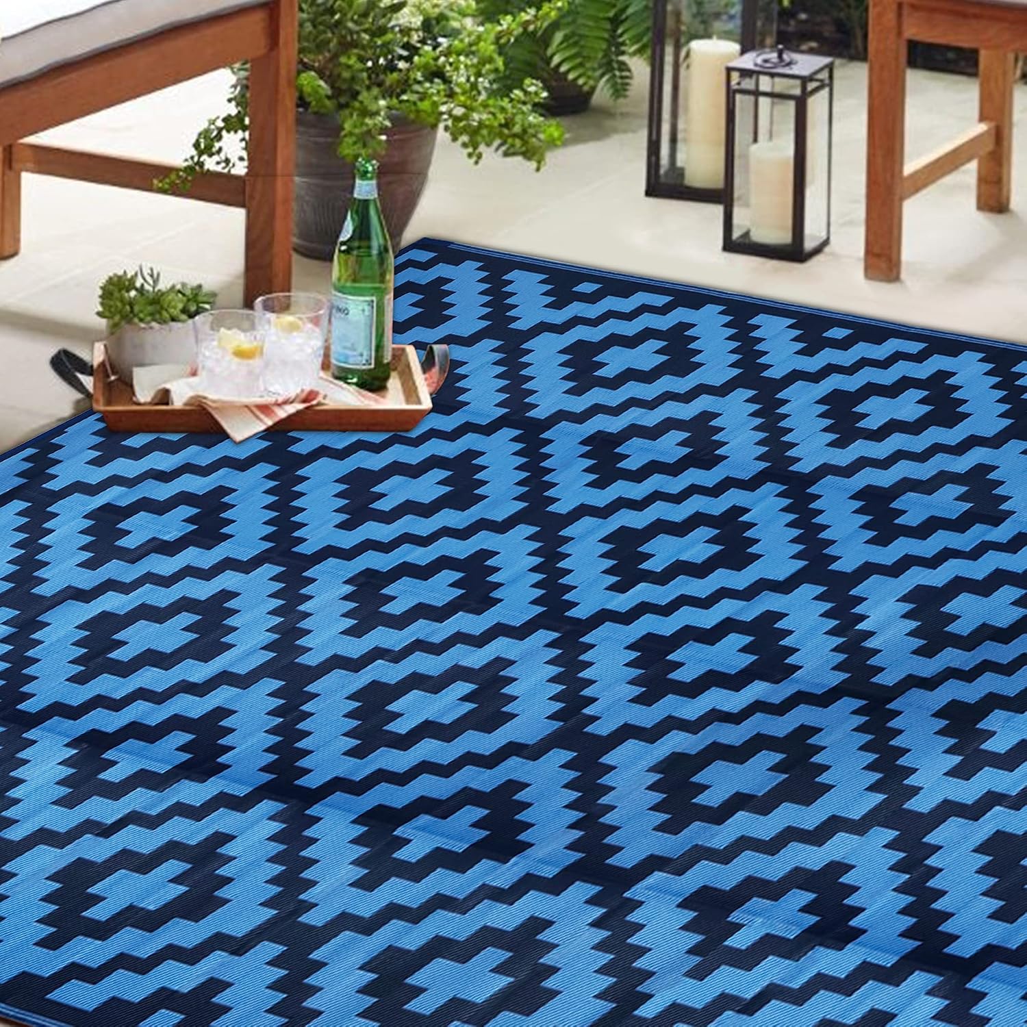 Waterproof Outdoor Rug 9x18 ft - огляд і ціна Outdoor Camping Rugs 9X18