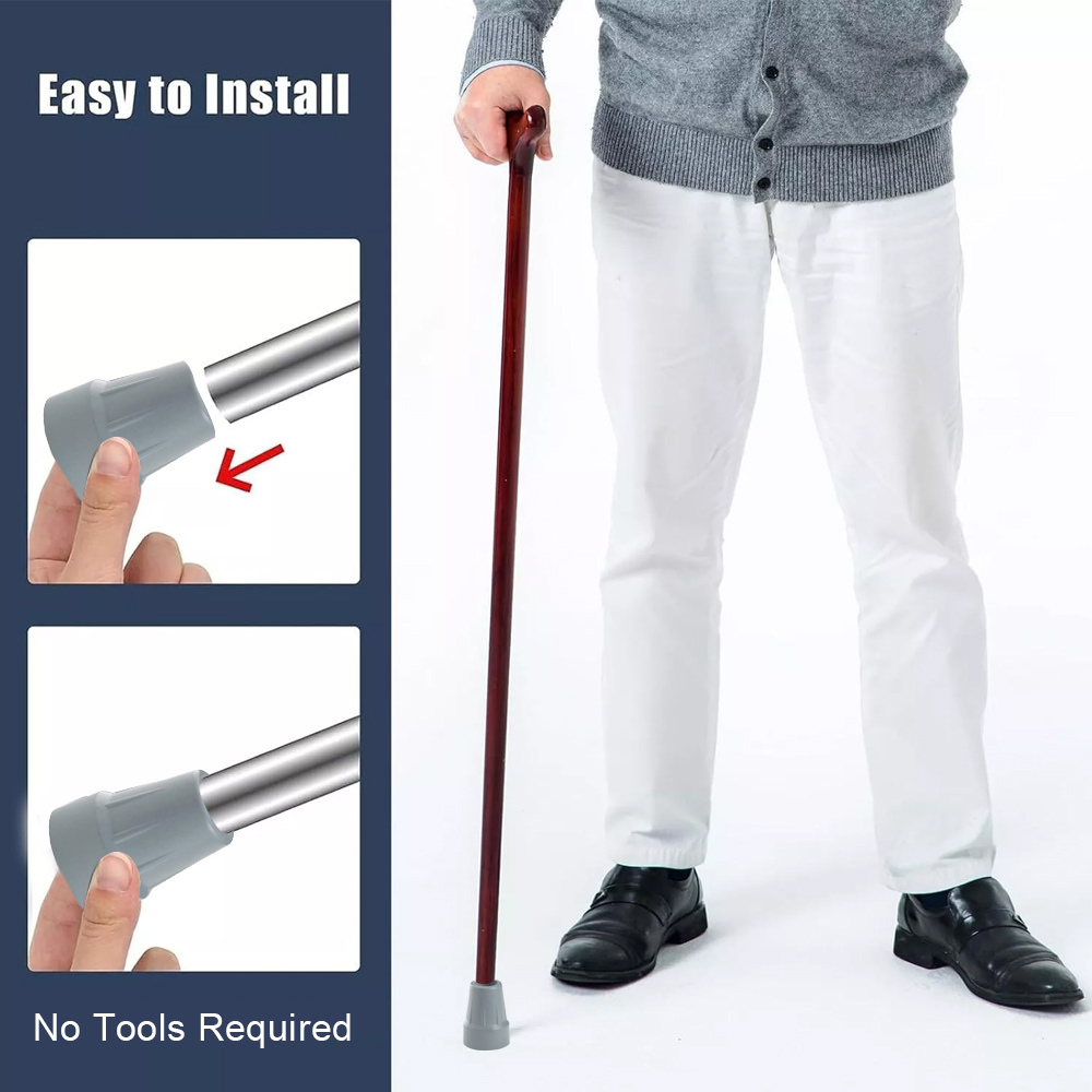 1Pc Black/Gray 19mm/22mm Walki - огляд і ціна Trekking Poles