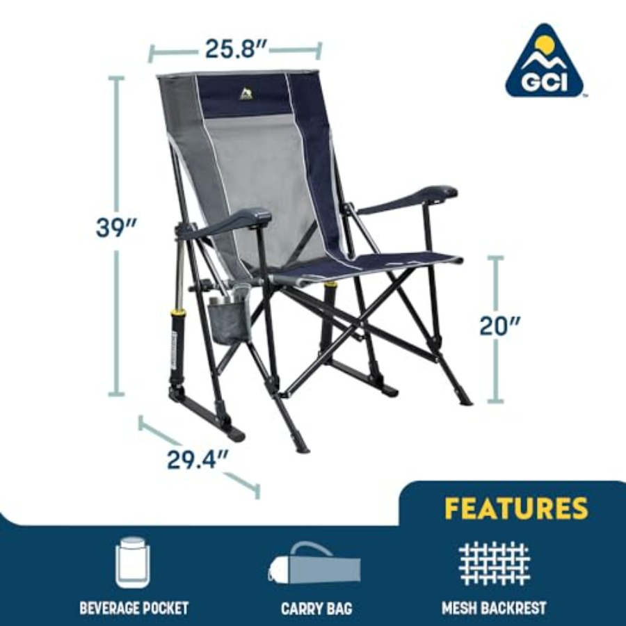 Roadtrip Rocker Camping Chair  - огляд і ціна Outdoor Camping Rocker