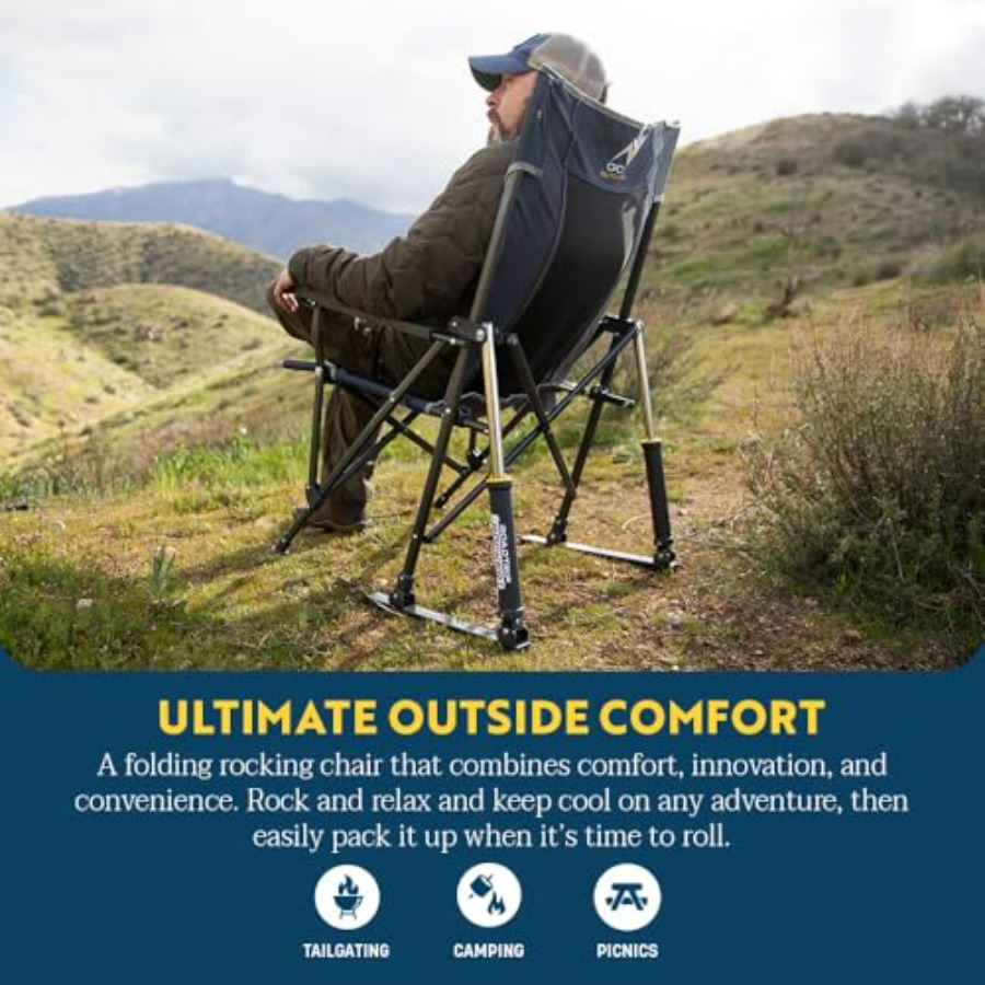 Roadtrip Rocker Camping Chair  - огляд і ціна Outdoor Camping Rocker