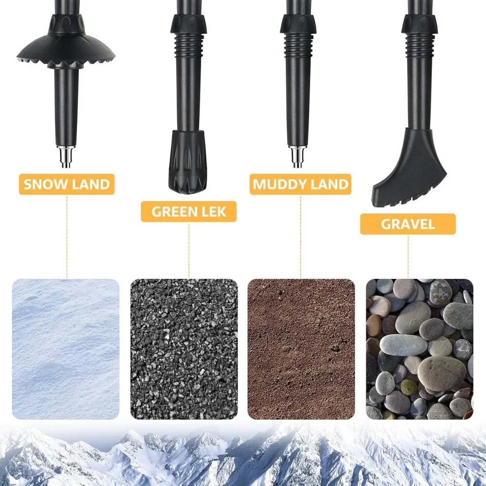 Trekking Poles 2PCS Ultralight - огляд і ціна Trekking Poles