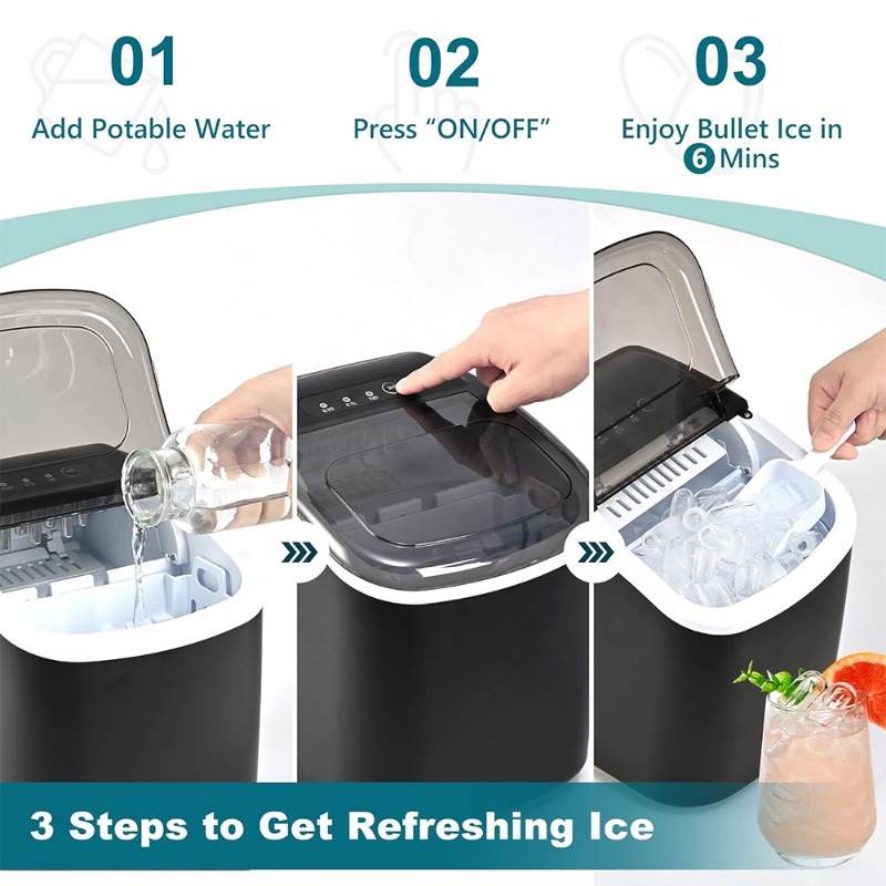 Portable Countertop Ice Maker  - огляд і ціна Outdoor Camping Kitchen