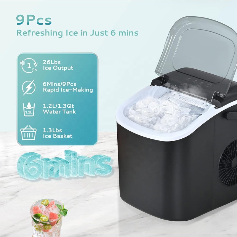Portable Countertop Ice Maker  - огляд і ціна Outdoor Camping Kitchen