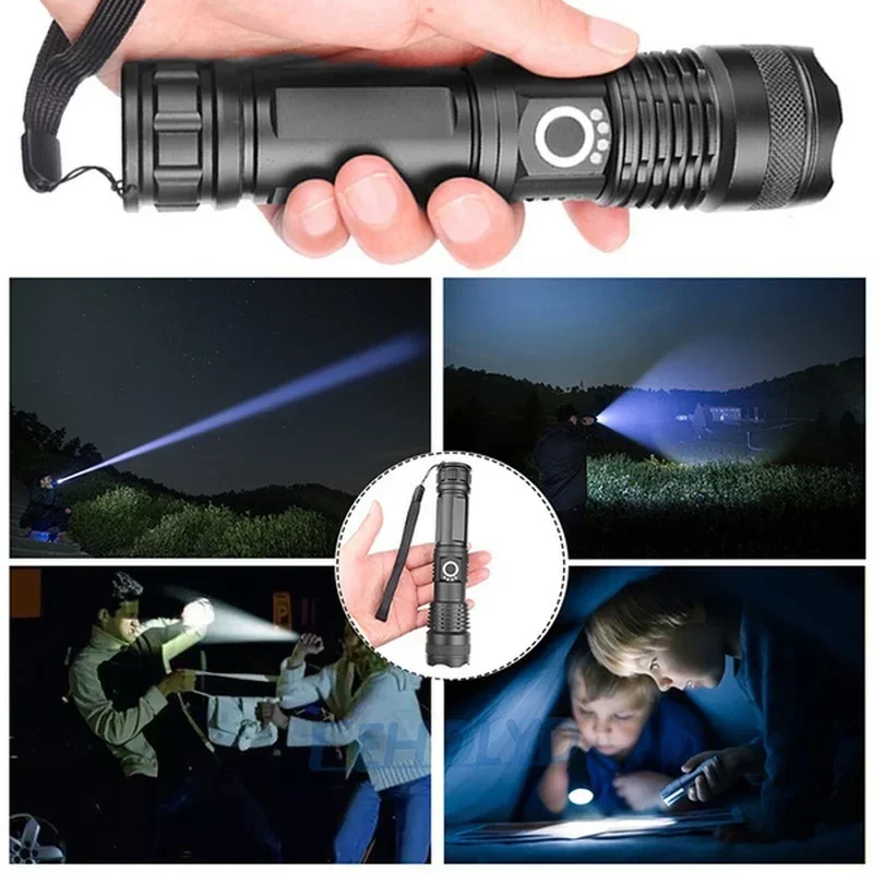 High Power XHP70 Led Flashligh - огляд і ціна Outdoor Camping Glamping